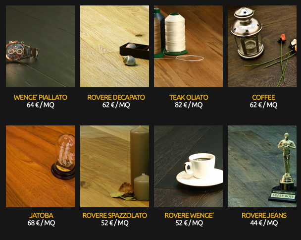 offerte parquet predefiniti